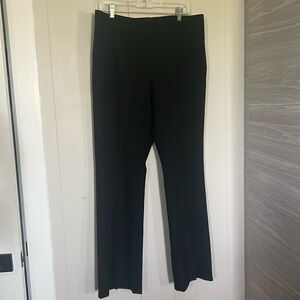 Tahari black wide leg slacks, size 14